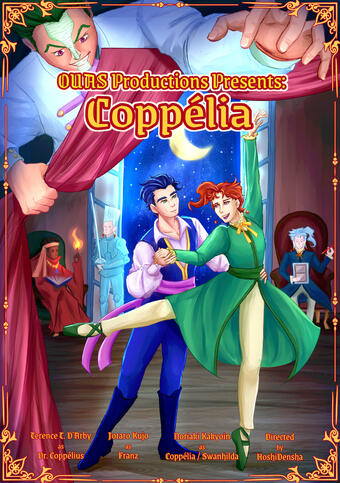 Full Body, Complex Background, 5 Additional Characters