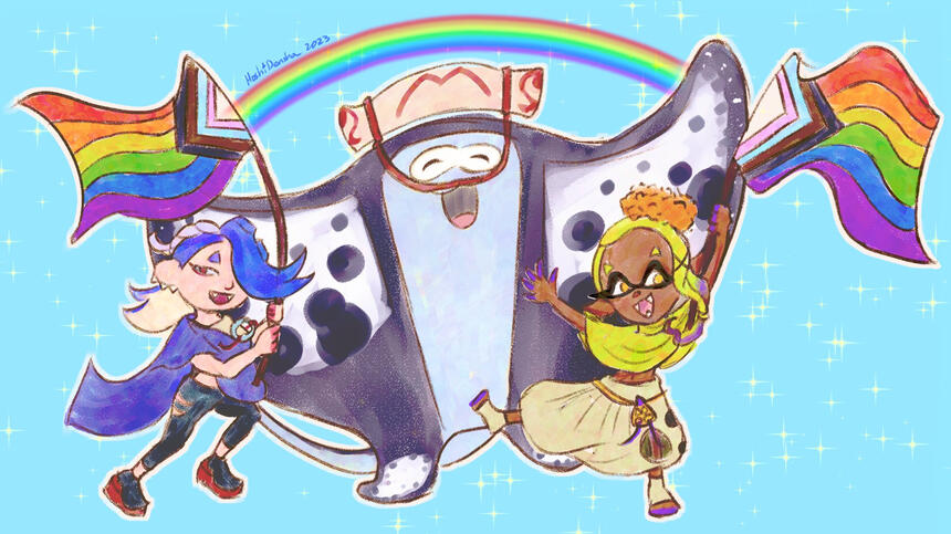 Full Body, Simple Background, 2 Additional Characters