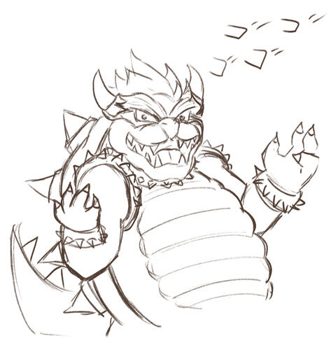 Half Body, Sketch ONLY