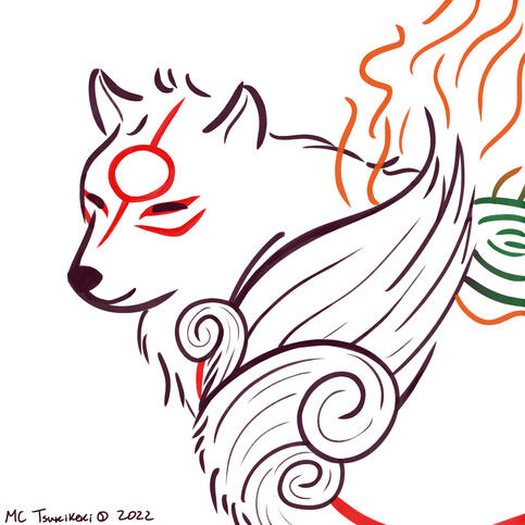 Half Body, Clean Line Art ONLY